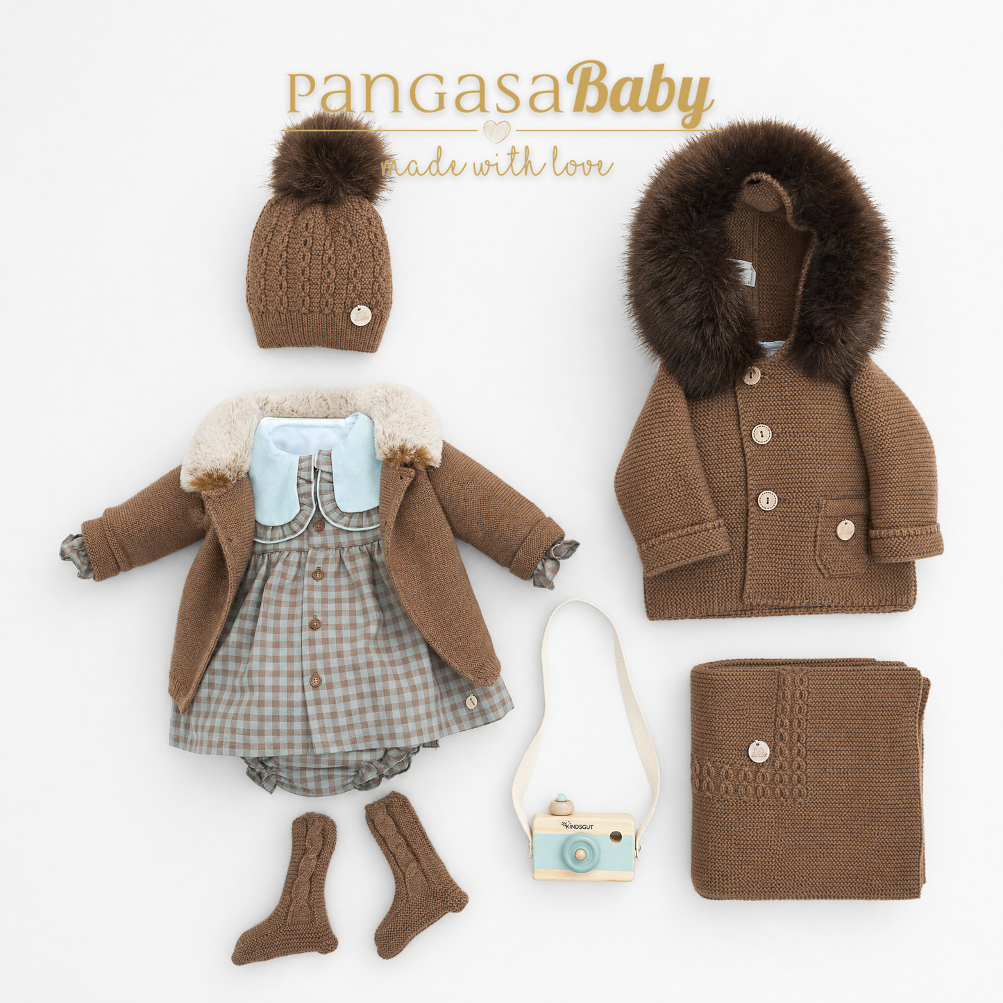 JESUSIN CUADROS VICHY MINT 3-24 meses pangasa baby