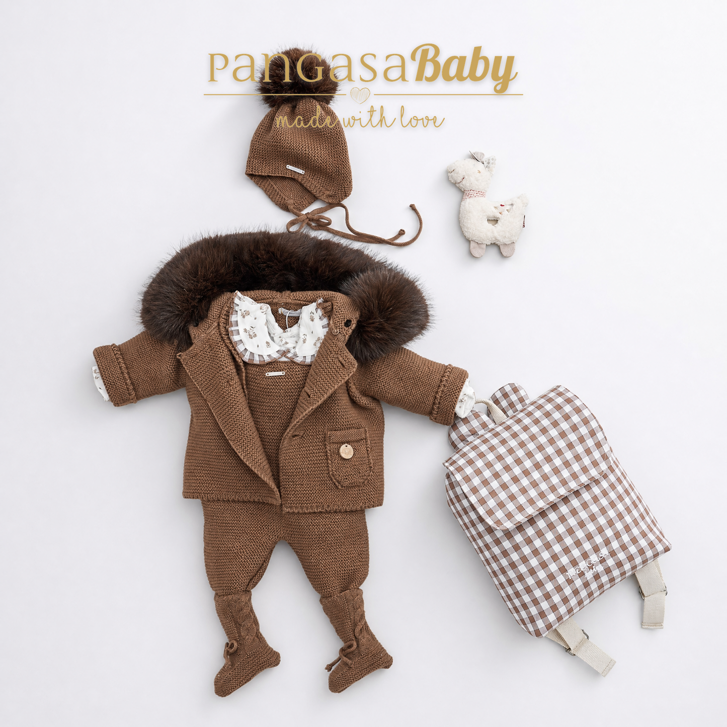 MOCHILA CHOCOLATTE pangasa baby