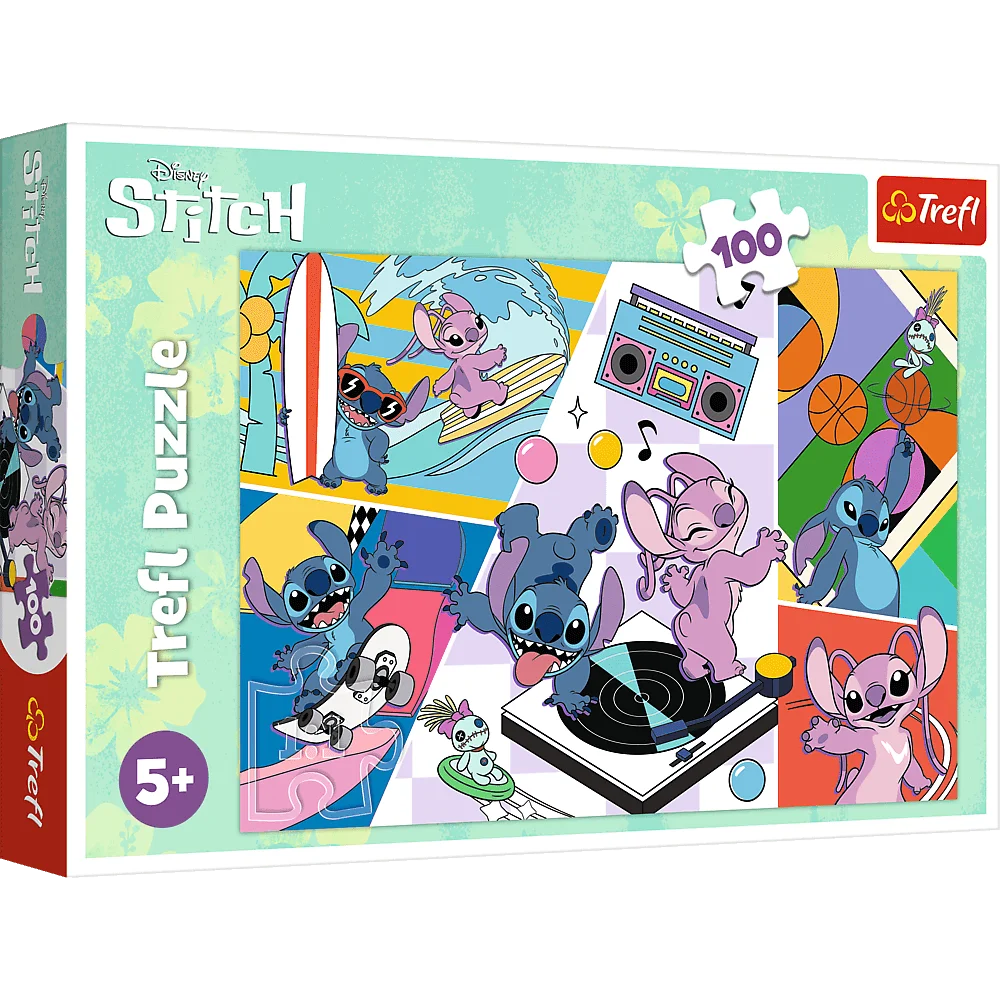 STITCH PUZZLE 100 PIEZAS