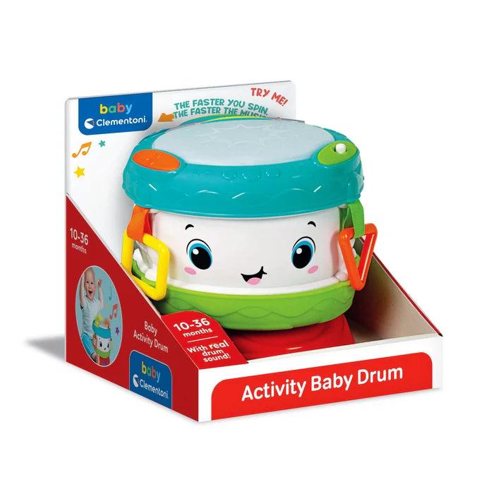 Tambor Musical Infantil – Luces, Sonidos y Percusiones 🎵🥁
