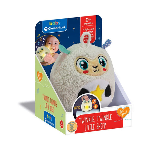 Ovejita Brillante – Luz Nocturna y Peluche Relajante 0m+ | Twinkle Twinkle