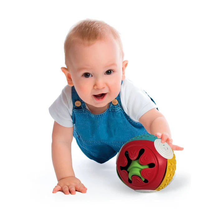 Pelota Sensorial para Bebés – Texturas, Colores y Estimulación Táctil 0m+