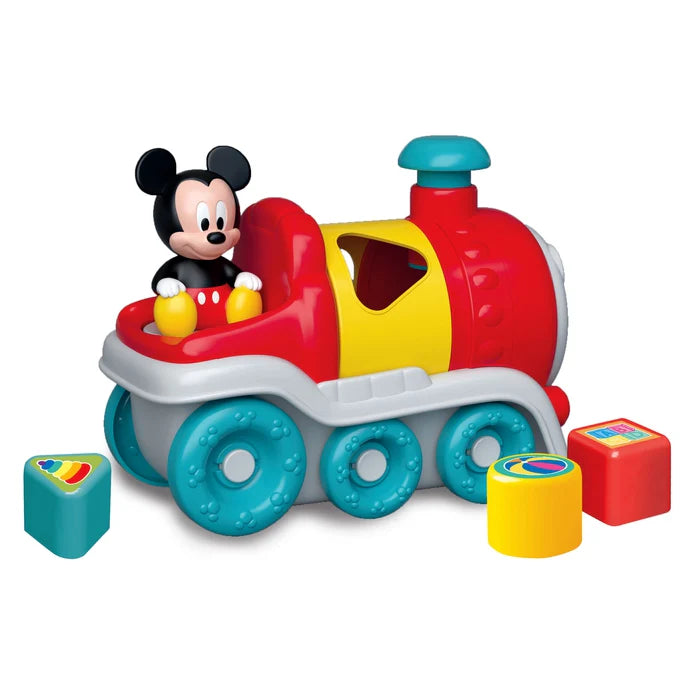 Tren Encajaformas Baby Mickey – Tren Remolcable Educativo 10m+ | Disney