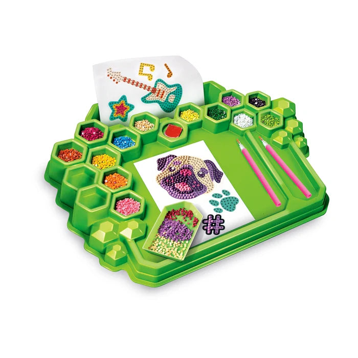 Idea Sparkly Creations – Crea pegatinas 3D con gemas de colores | Juego creativo 7+ años