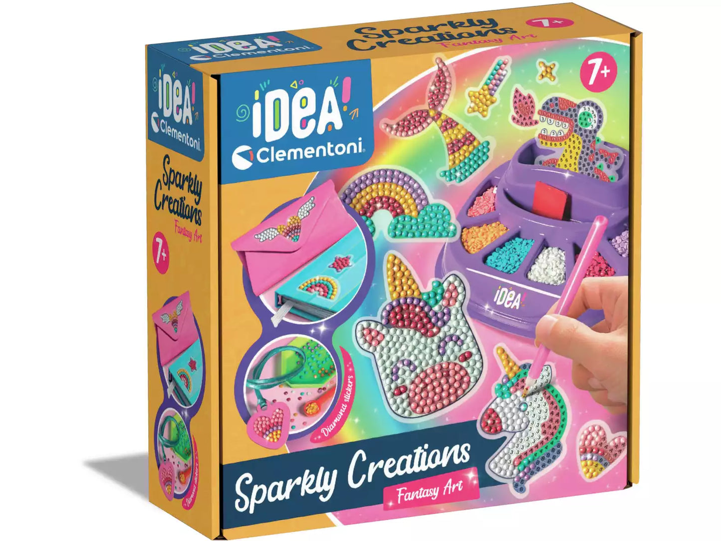 Sparkly Creations Fantasy Art ✨🧚‍♀️ Clementoni – (Ref. 18746)
