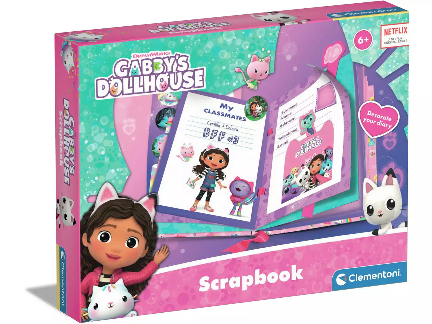 Diario La Casa de Muñecas de Gabby Clementoni (Ref. 18797)