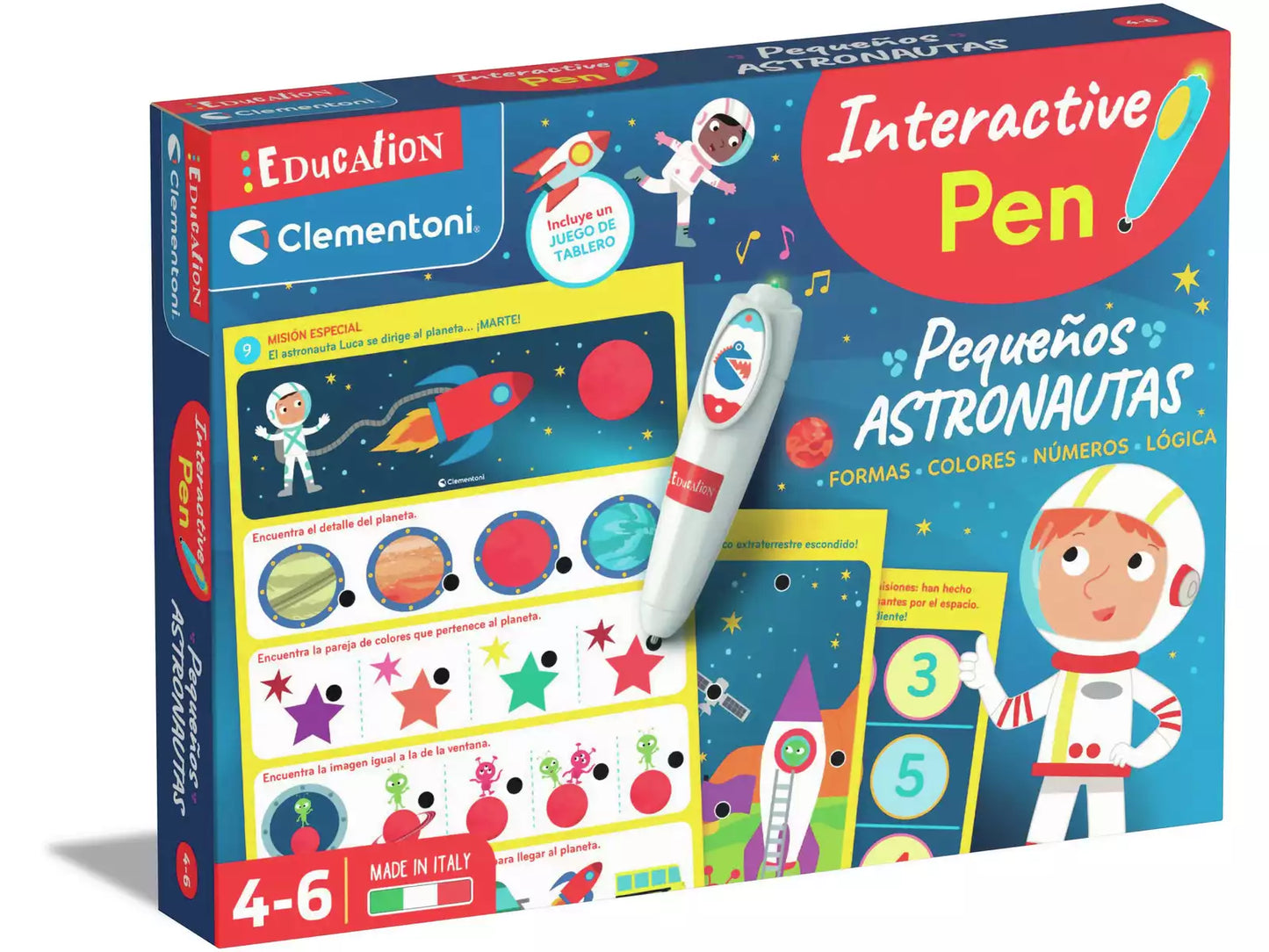Boli Interactivo Astronautas (4-6 años)🚀✨ Clementoni