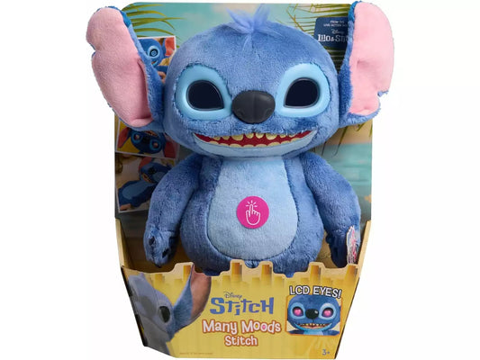 Stitch – Muñeco Interactivo Muchos Estados de Ánimo (30 cm)💙🌀 Disney