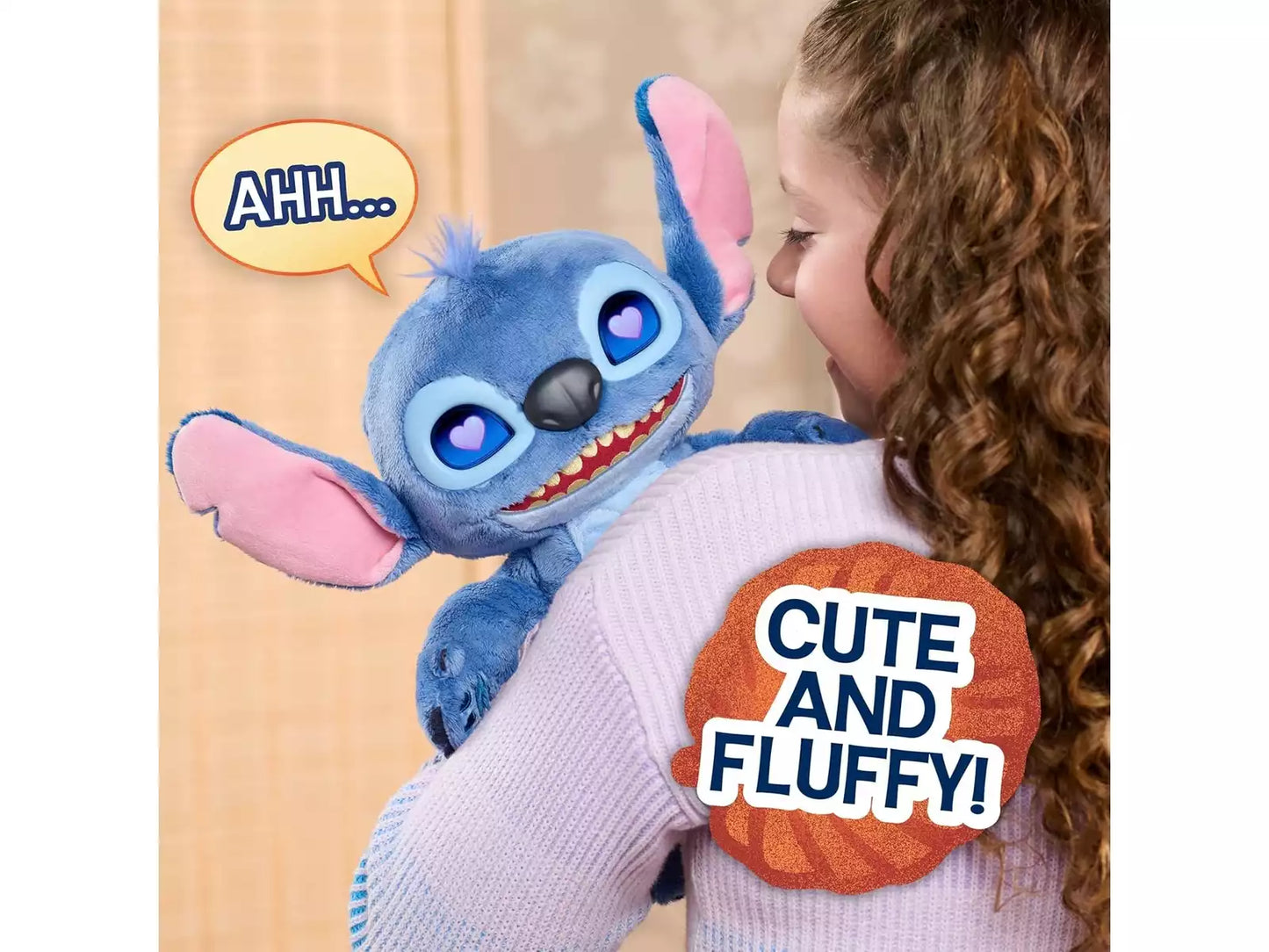 Stitch – Muñeco Interactivo Muchos Estados de Ánimo (30 cm)💙🌀 Disney