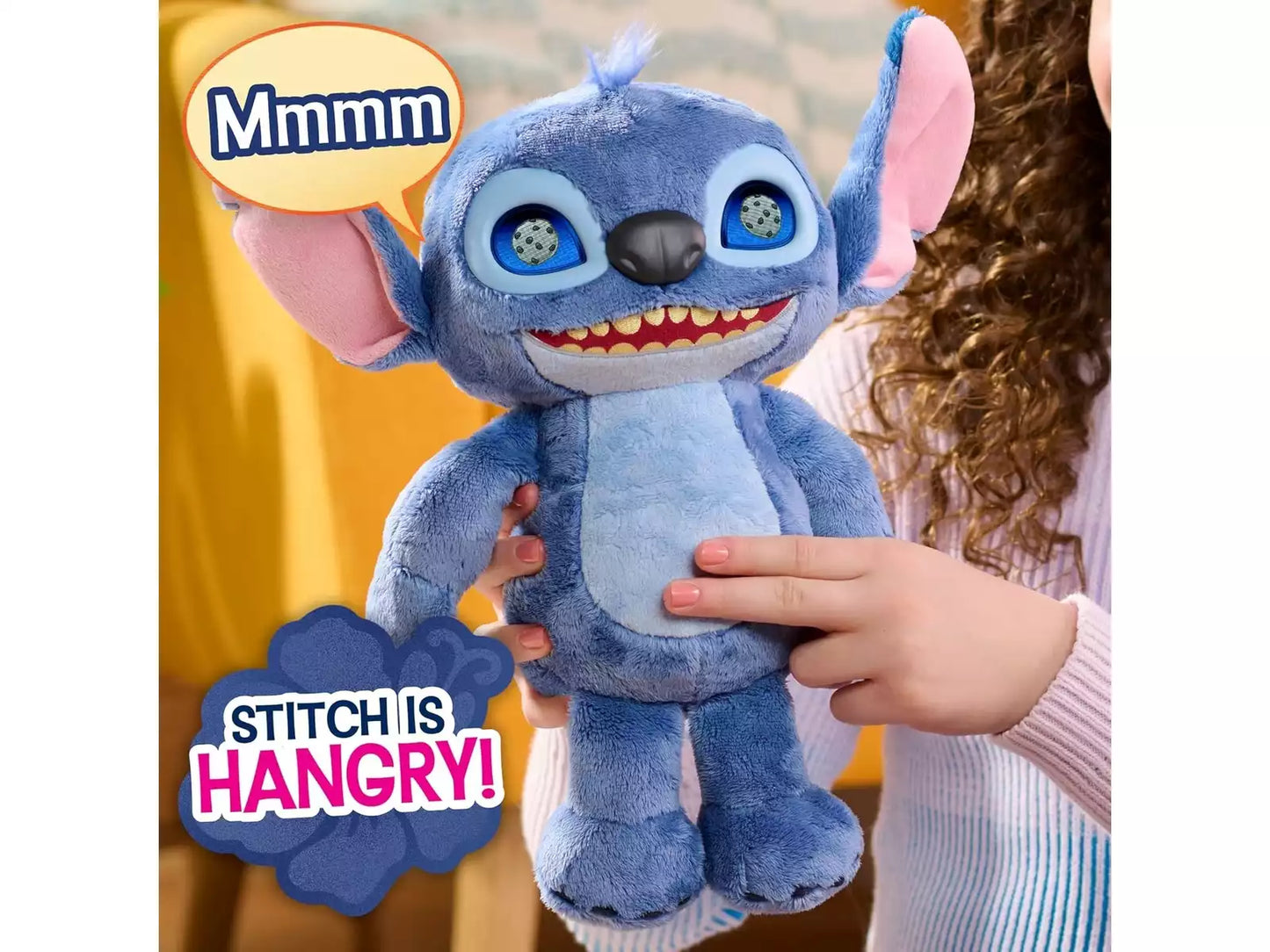 Stitch – Muñeco Interactivo Muchos Estados de Ánimo (30 cm)💙🌀 Disney