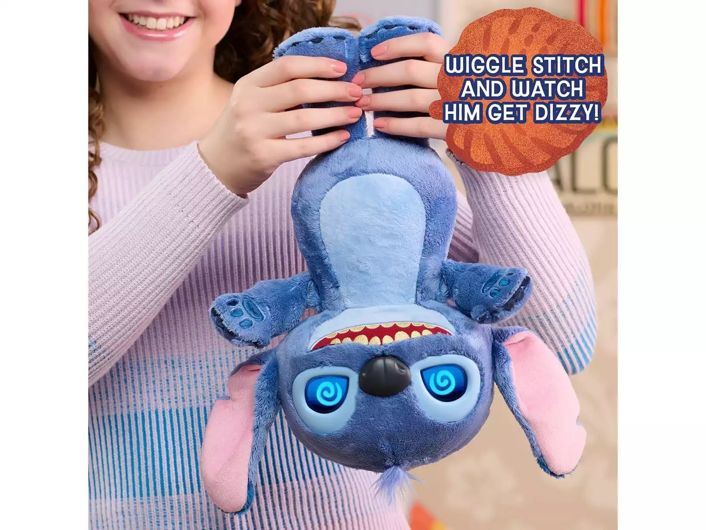 Stitch – Muñeco Interactivo Muchos Estados de Ánimo (30 cm)💙🌀 Disney