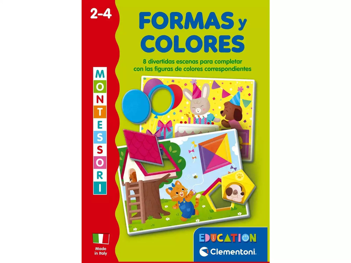 Formas y Colores (2-4 años)🎨🔷 Clementoni Education