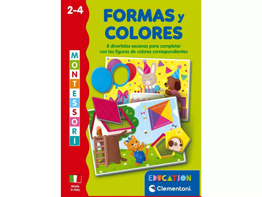 Formas y Colores (2-4 años)🎨🔷 Clementoni Education