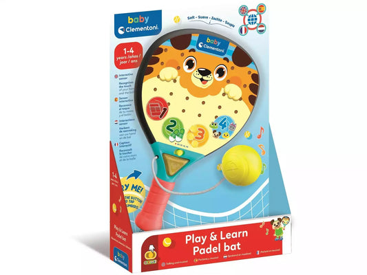Pádel Parlante y Musical (1-4 años)🎾🎶 Juega y Aprende – Clementoni