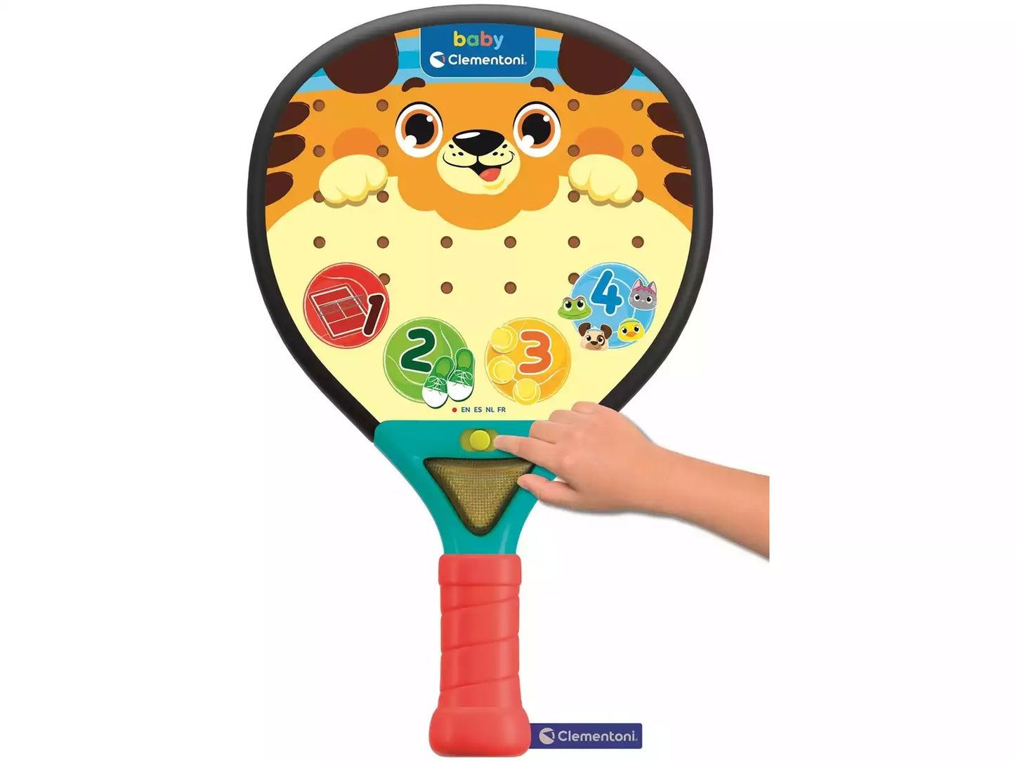 Pádel Parlante y Musical (1-4 años)🎾🎶 Juega y Aprende – Clementoni