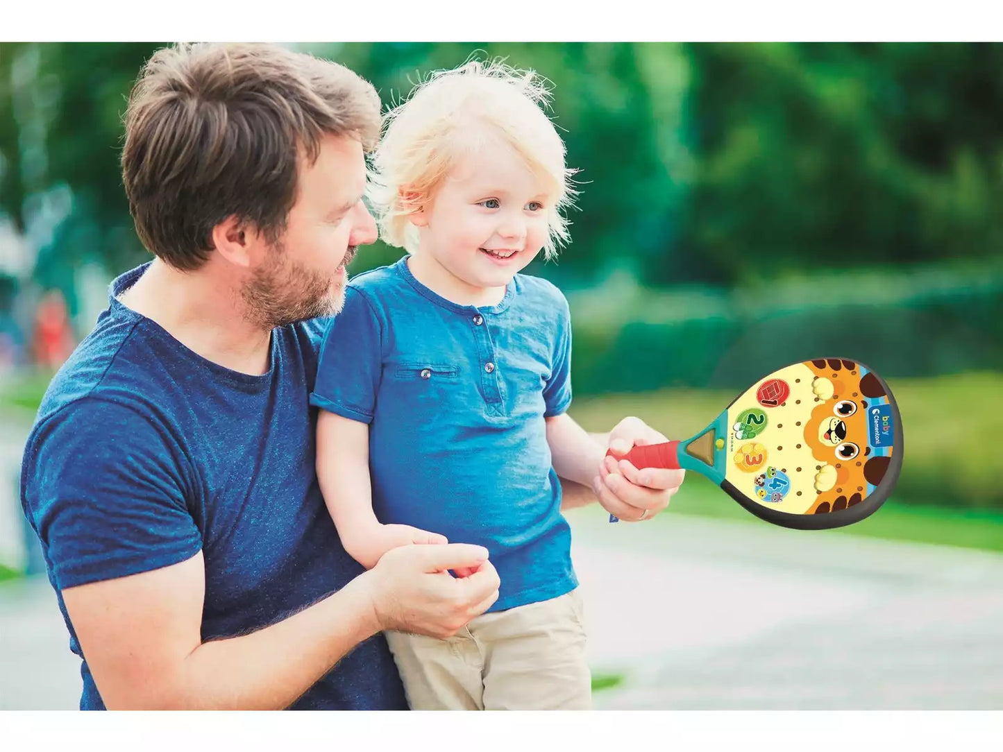 Pádel Parlante y Musical (1-4 años)🎾🎶 Juega y Aprende – Clementoni