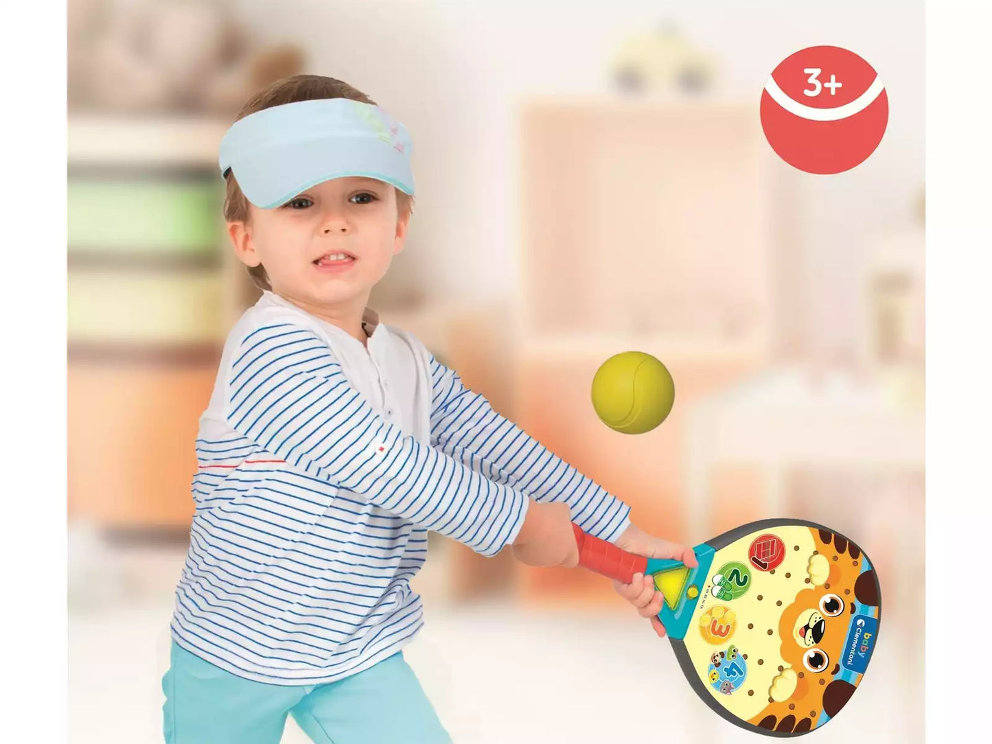 Pádel Parlante y Musical (1-4 años)🎾🎶 Juega y Aprende – Clementoni