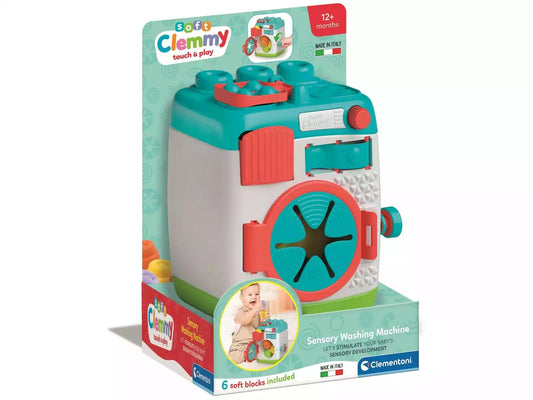 Lavadora Sensorial con 6 Bloques (+12 meses)  Ref.: 17582 | Colección Clemmy Soft 🧼👶 Clemmy