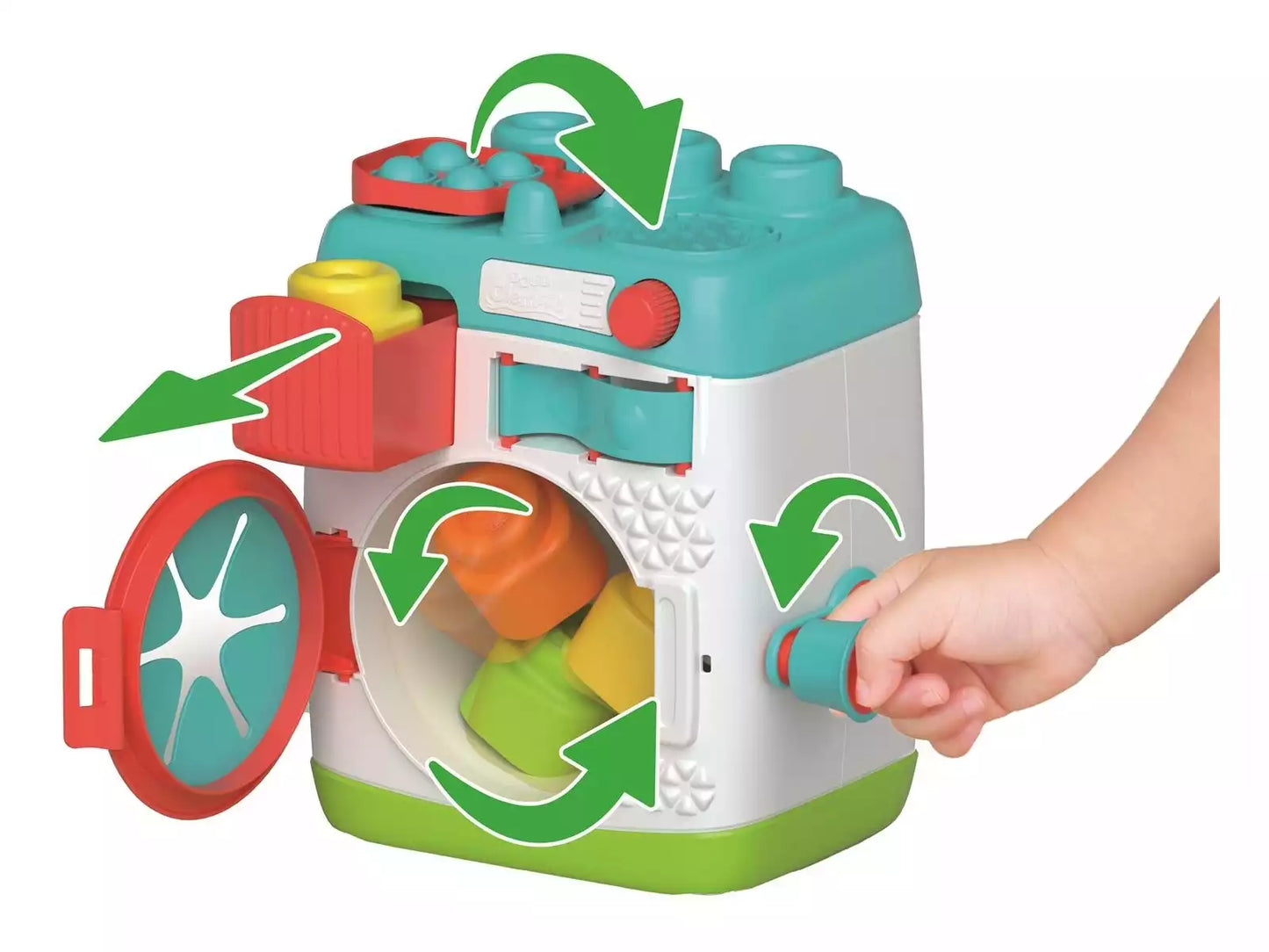 Lavadora Sensorial con 6 Bloques (+12 meses)  Ref.: 17582 | Colección Clemmy Soft 🧼👶 Clemmy