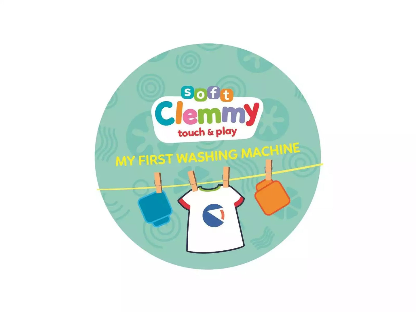 Lavadora Sensorial con 6 Bloques (+12 meses)  Ref.: 17582 | Colección Clemmy Soft 🧼👶 Clemmy