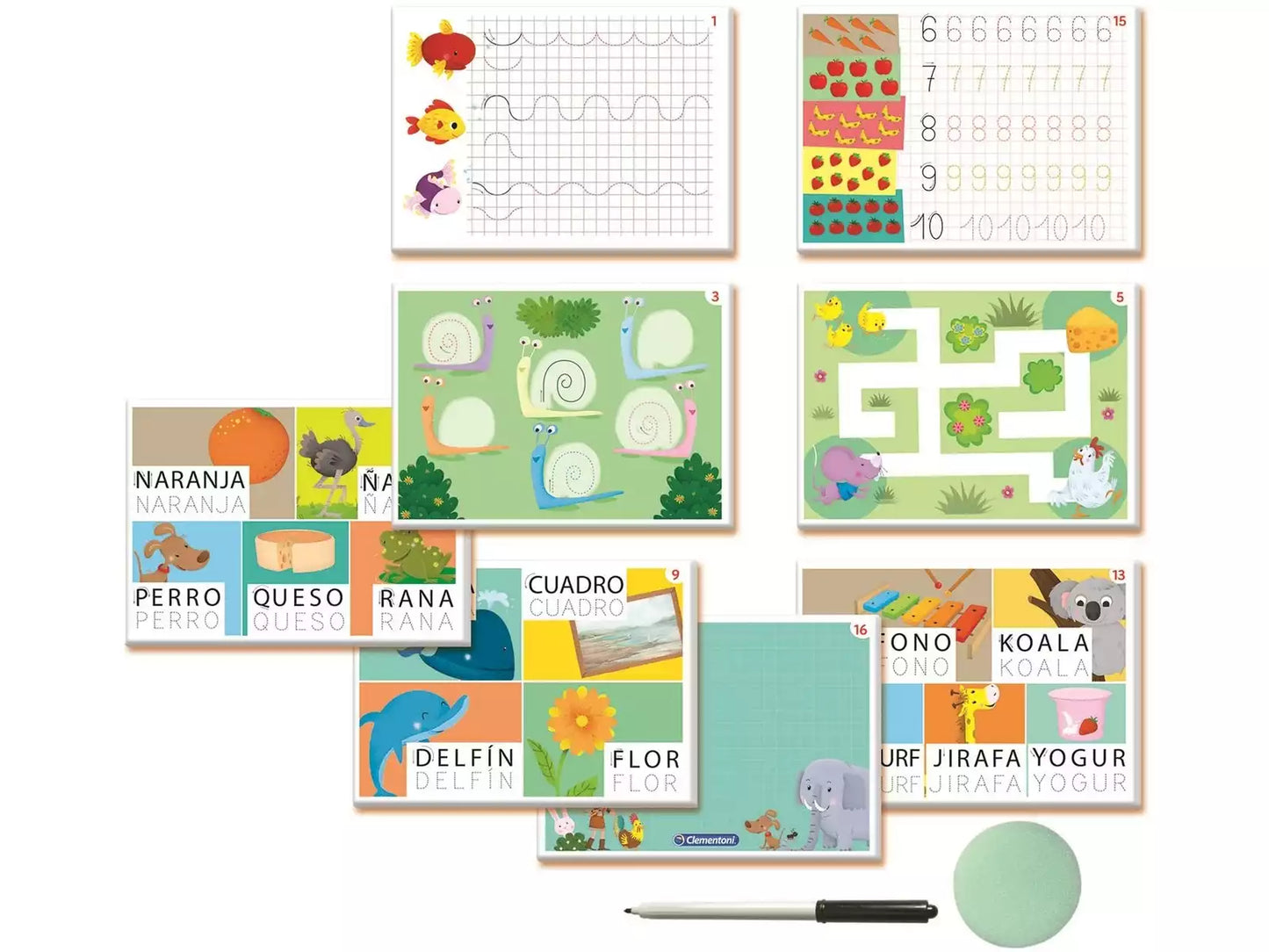 Education Aprendo a Escribir (4-6 años)✏️📚 Clementoni