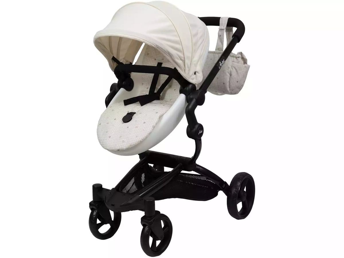 Carro Capota Urban para Muñecas 47,5x66x82 cm | Muñecas Arias