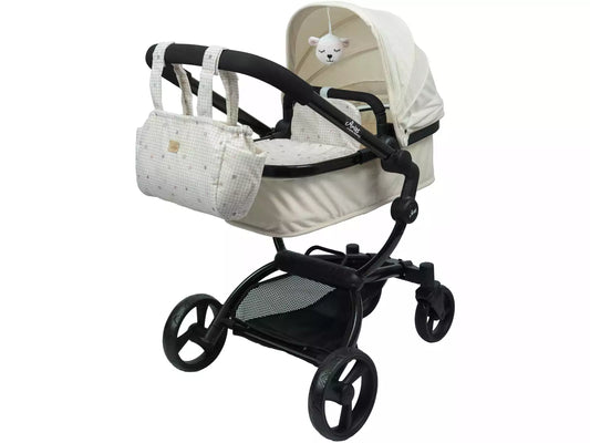 Carro Capota Urban para Muñecas 47,5x62x83 cm | Muñecas Arias