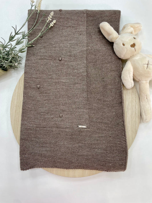 Toquilla de Lana Marrón – Primeras Puestas y Salida del Hospital 🤎👶