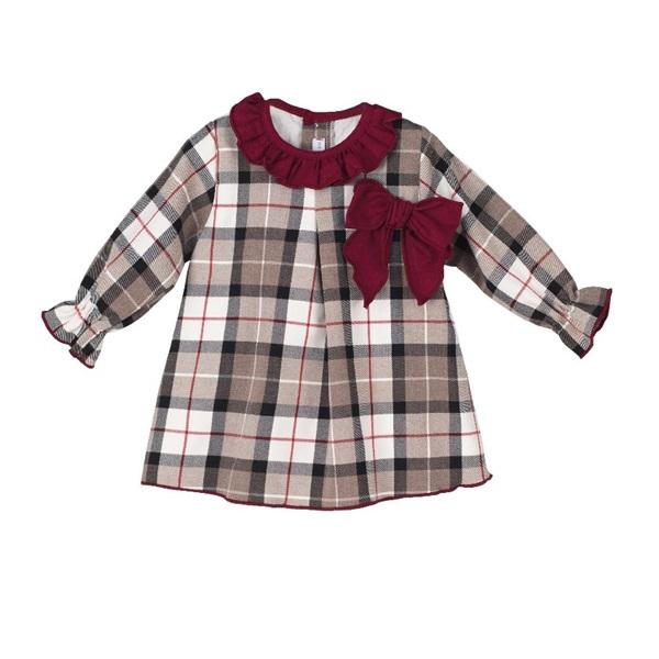 Vestido niña Amsterdam niña 3-6 años meses colección navidad Calamaro