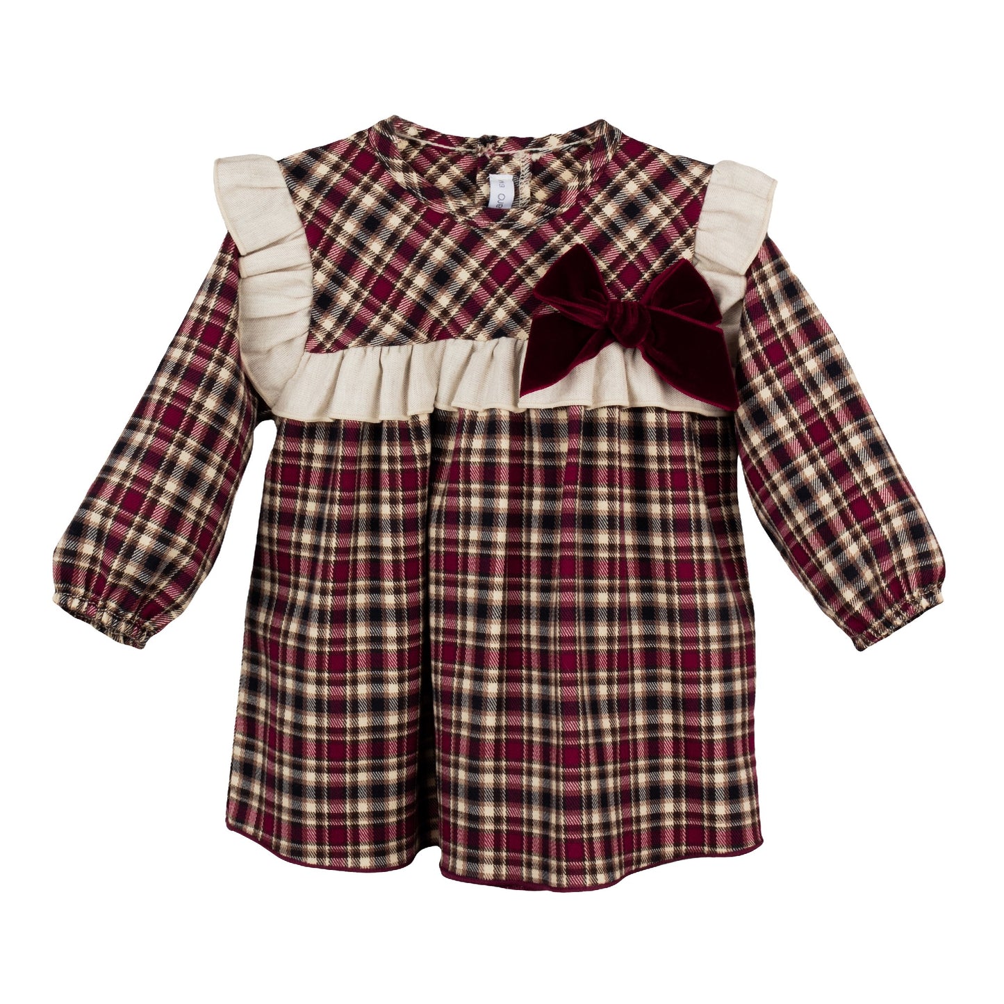 Vestido niña Miño niña 3-6 años colección navidad Calamaro