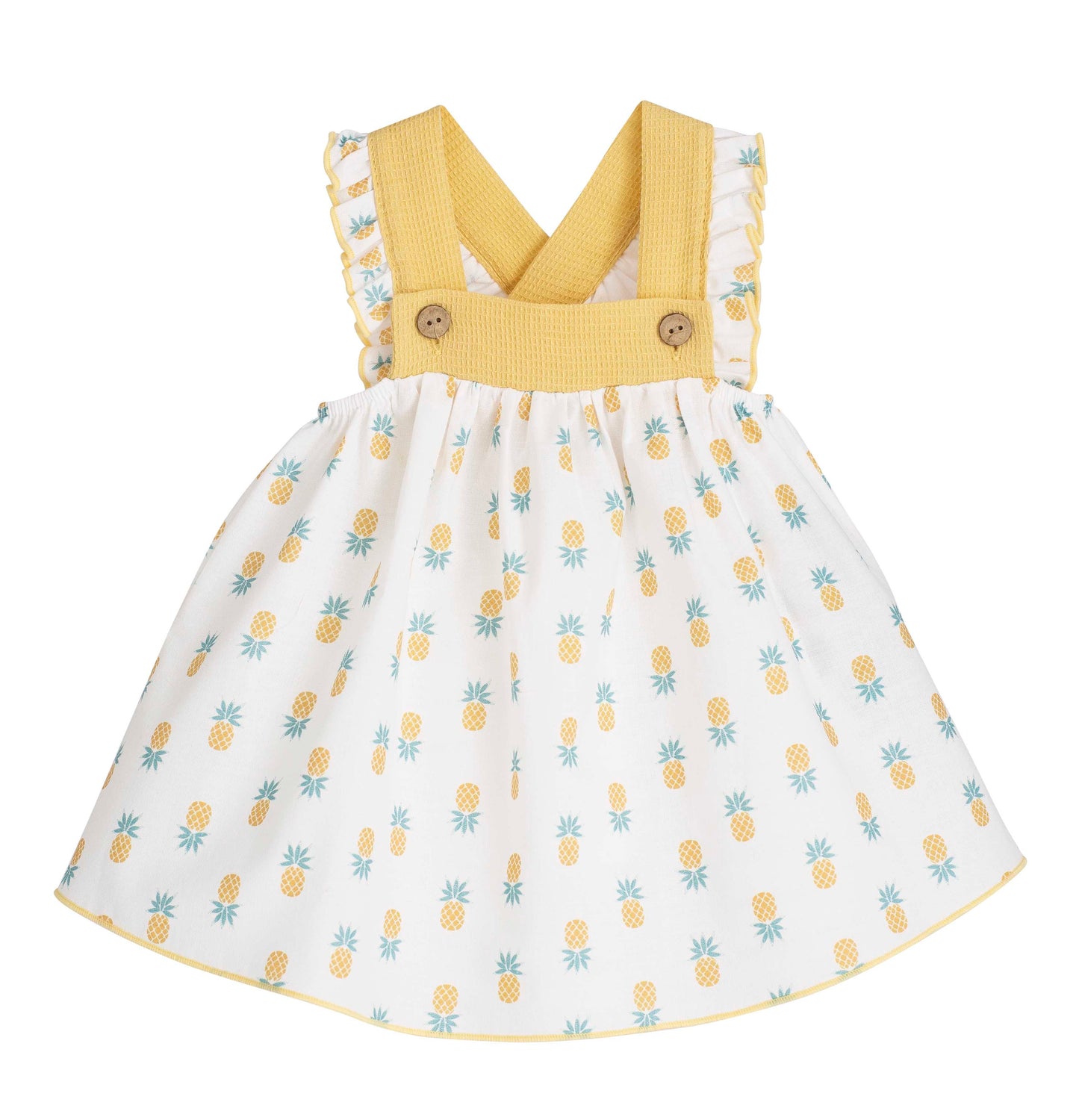 Vestido bebé y niña Colección Gaya Calamaro 6 meses 6 años