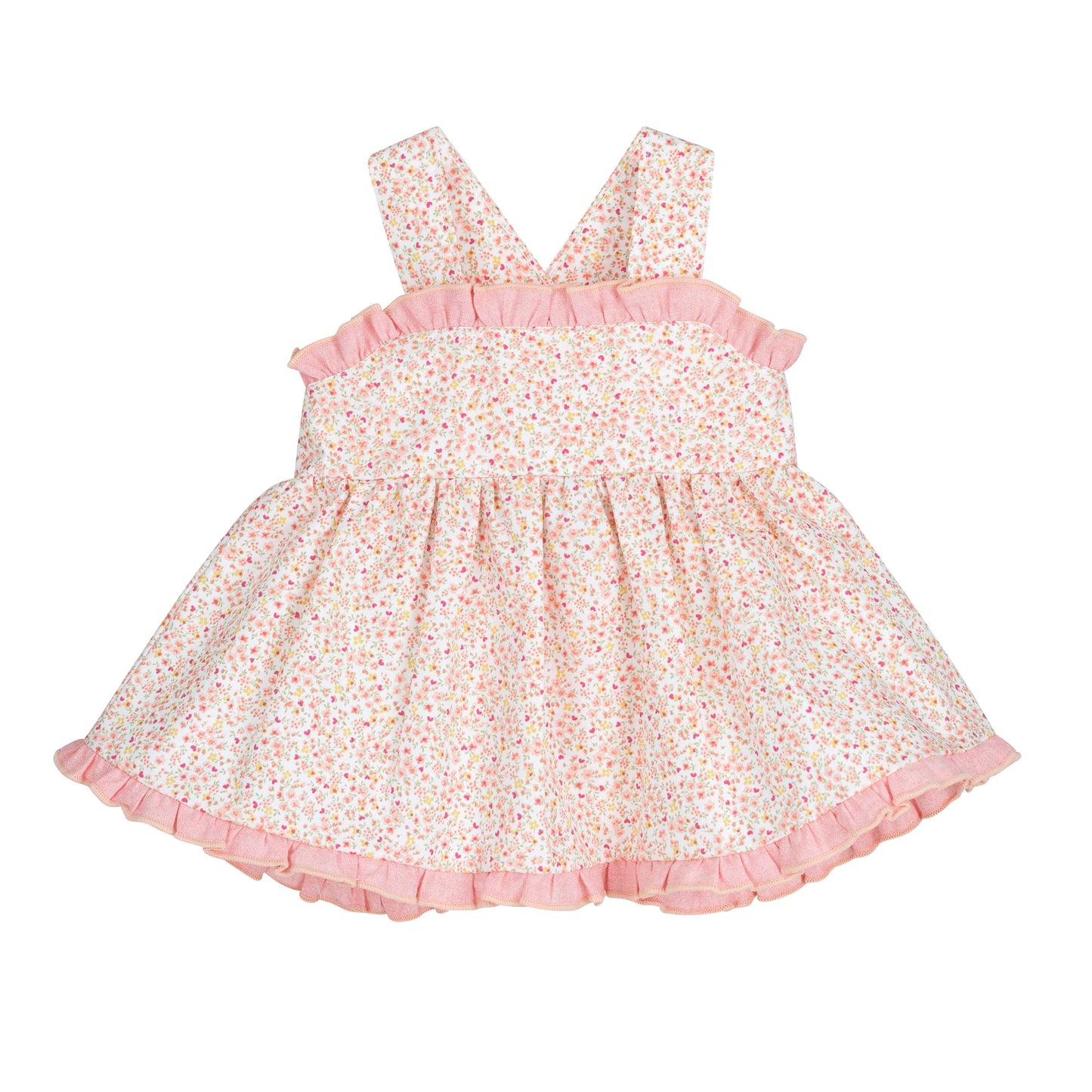 Vestido niña floral Familia Kanpur 1 mes 6 años Calamaro
