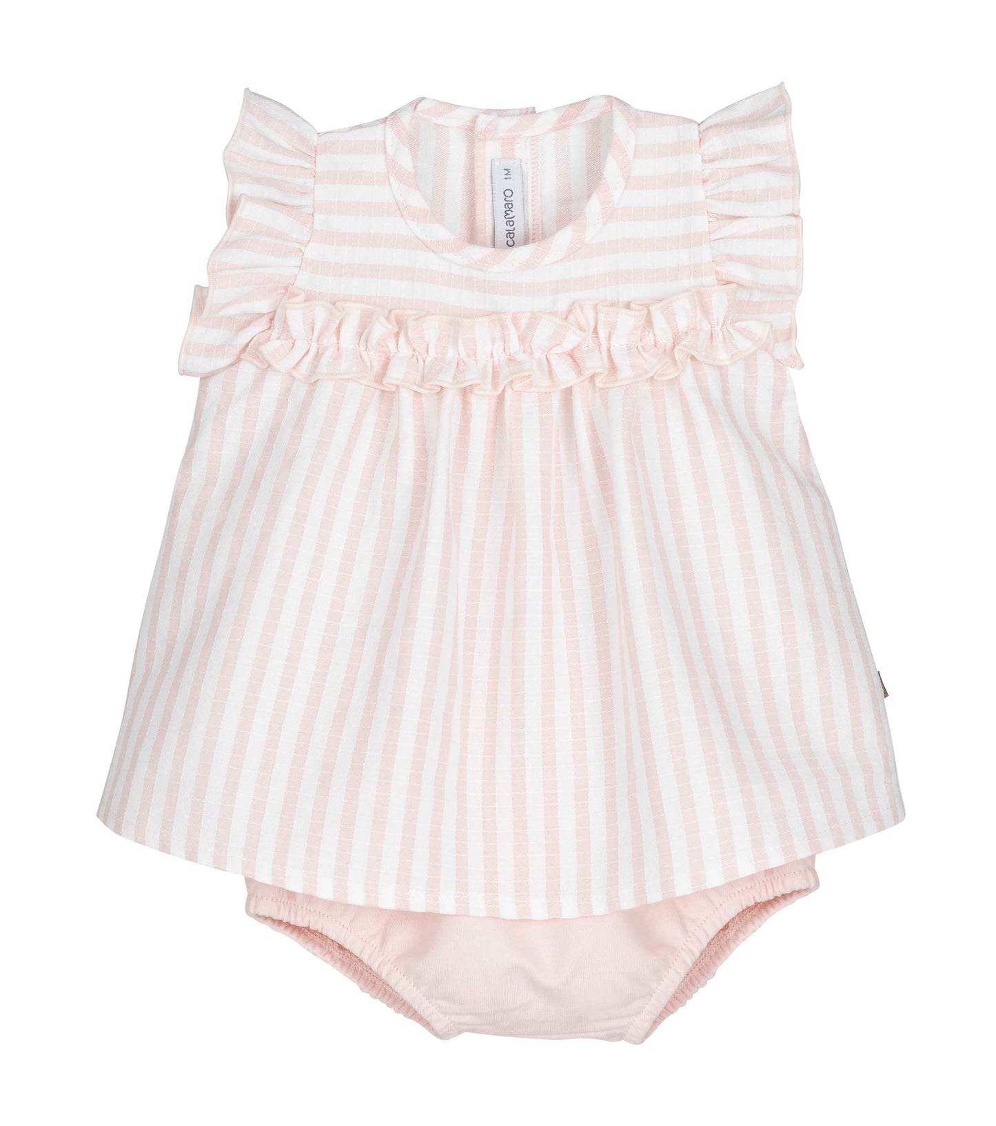 Jesusito bebé rayas rosa Calamaro | Familia Bundi | 1 a 36 meses