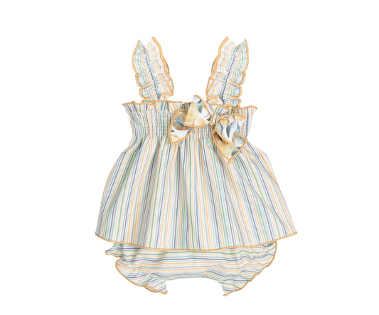 Jesusito bebé Indore de rayas con pololo 1-36 meses