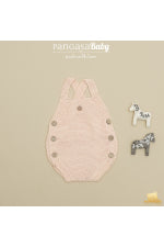 Peto Bebé Básico de Punto Bobo Pangasa 100% Algodón – Colección Verano