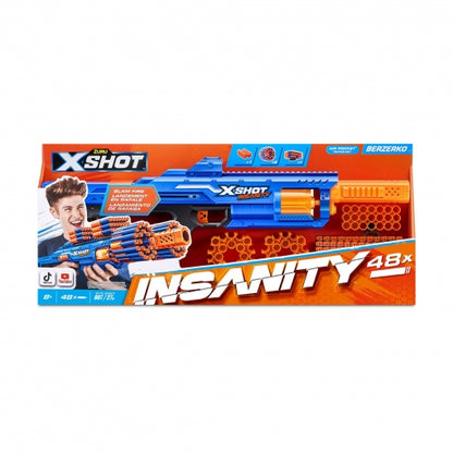 X-Shot - Lanzador Insanity Berzerko (48 dardos)