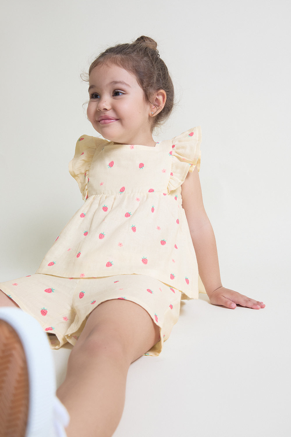 Conjunto niña algodón estampado fresas Street Monkey 3 meses–6 años