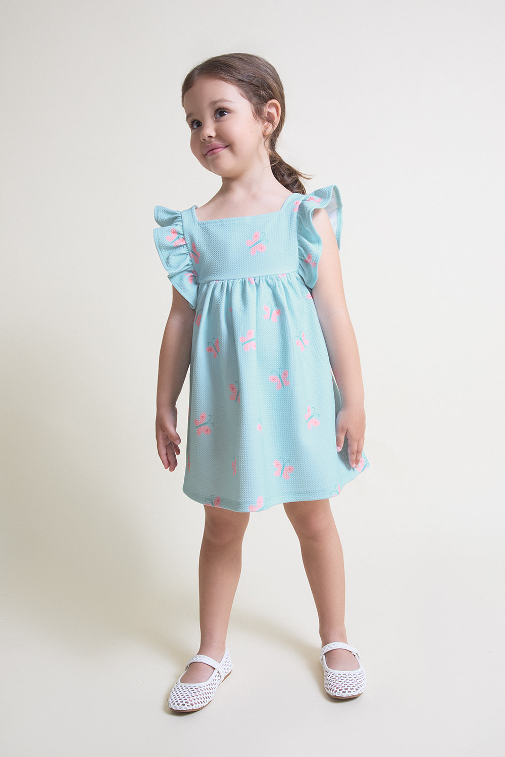 Vestido bebé niña algodón estampado mariposas Street Monkey 3 meses - 6 años