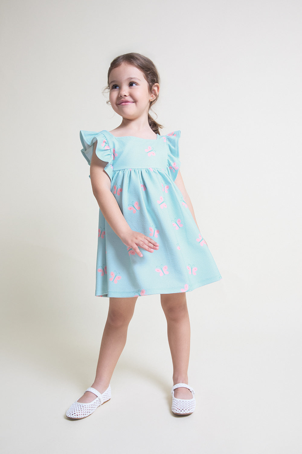 Vestido bebé niña algodón estampado mariposas Street Monkey 3 meses - 6 años