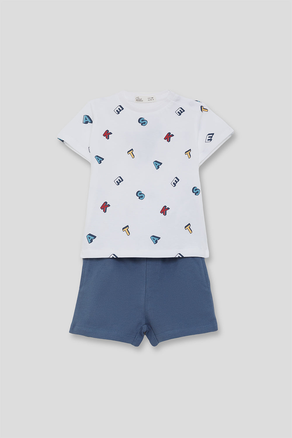 Conjunto Chándal Niño Letras 3 Meses-6 Años – Street Monkey Verano
