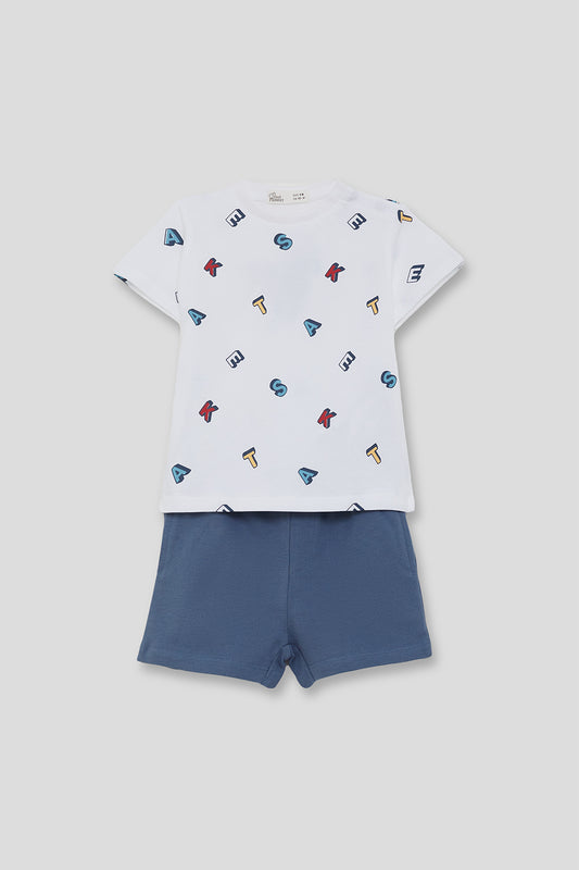 Conjunto Chándal Niño Letras 3 Meses-6 Años – Street Monkey Verano