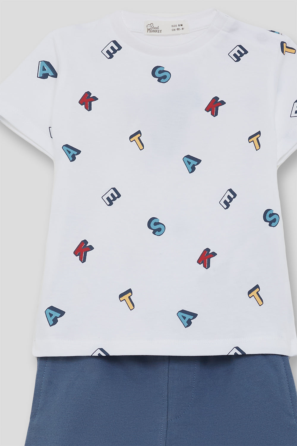 Conjunto Chándal Niño Letras 3 Meses-6 Años – Street Monkey Verano