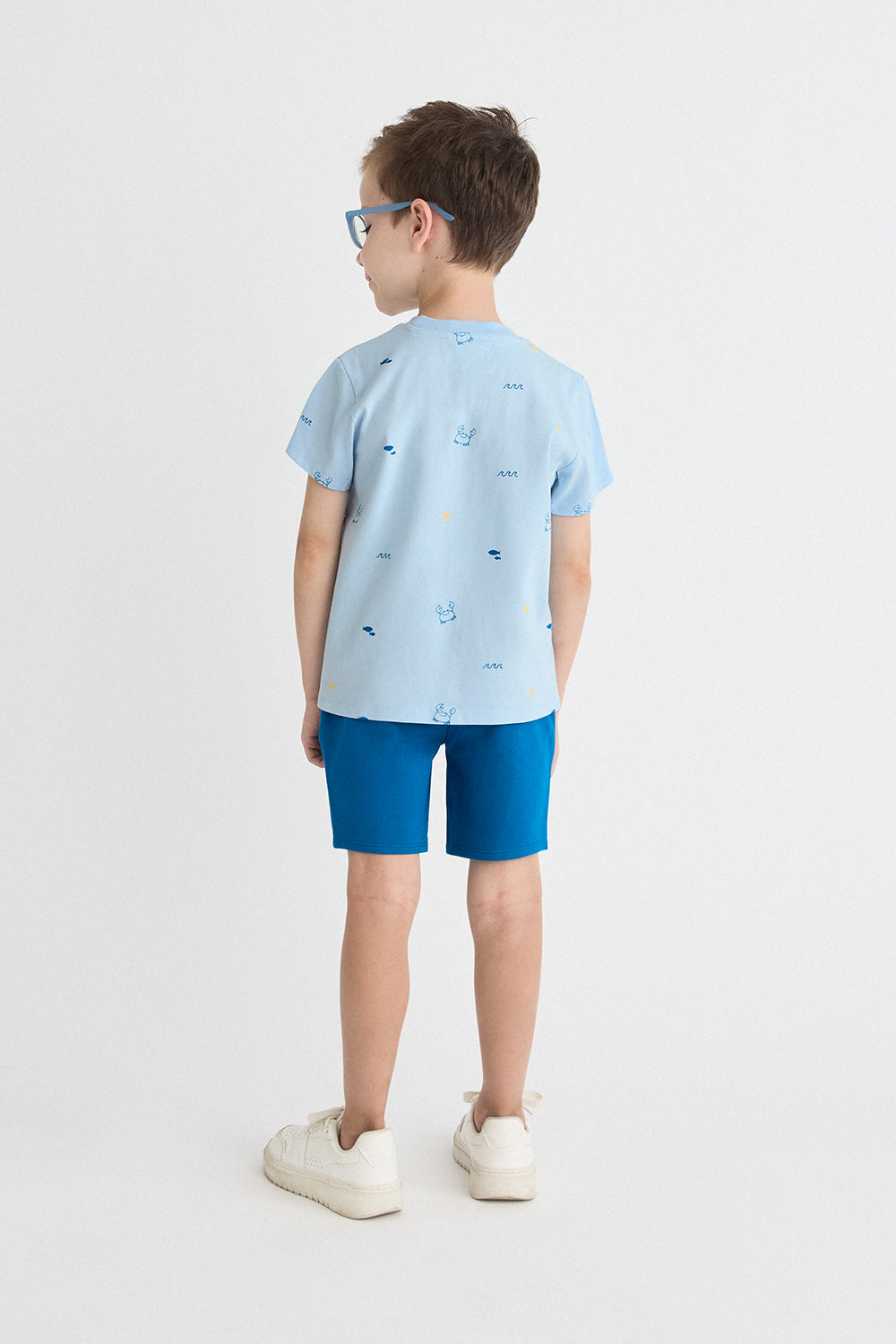 Conjunto Bebé Niño Marino Azul 3 Meses-6 años– Street Monkey Verano