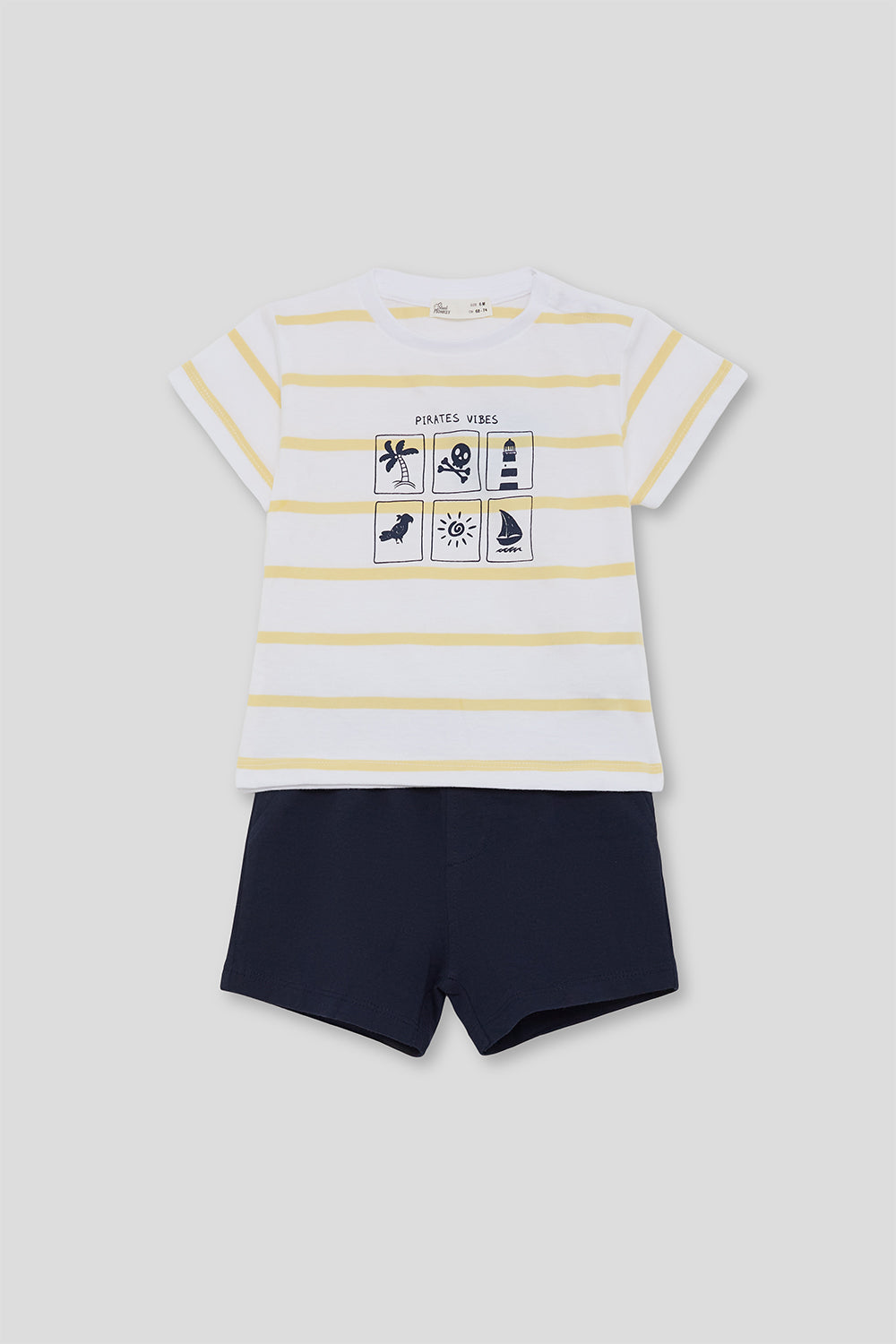 Conjunto Niño Marinero “Pirates Vibes” 3 Meses-6 Años – Street Monkey Verano