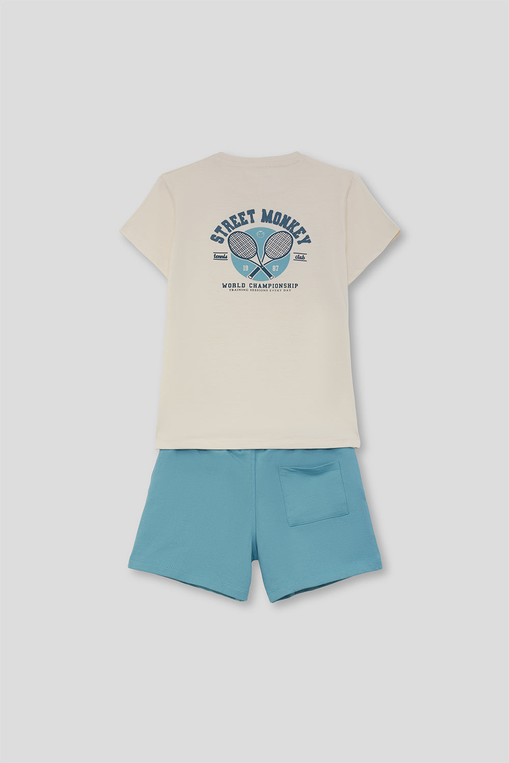 Conjunto Niño Casual “Tennis Club” 2-16 Años – Street Monkey Verano
