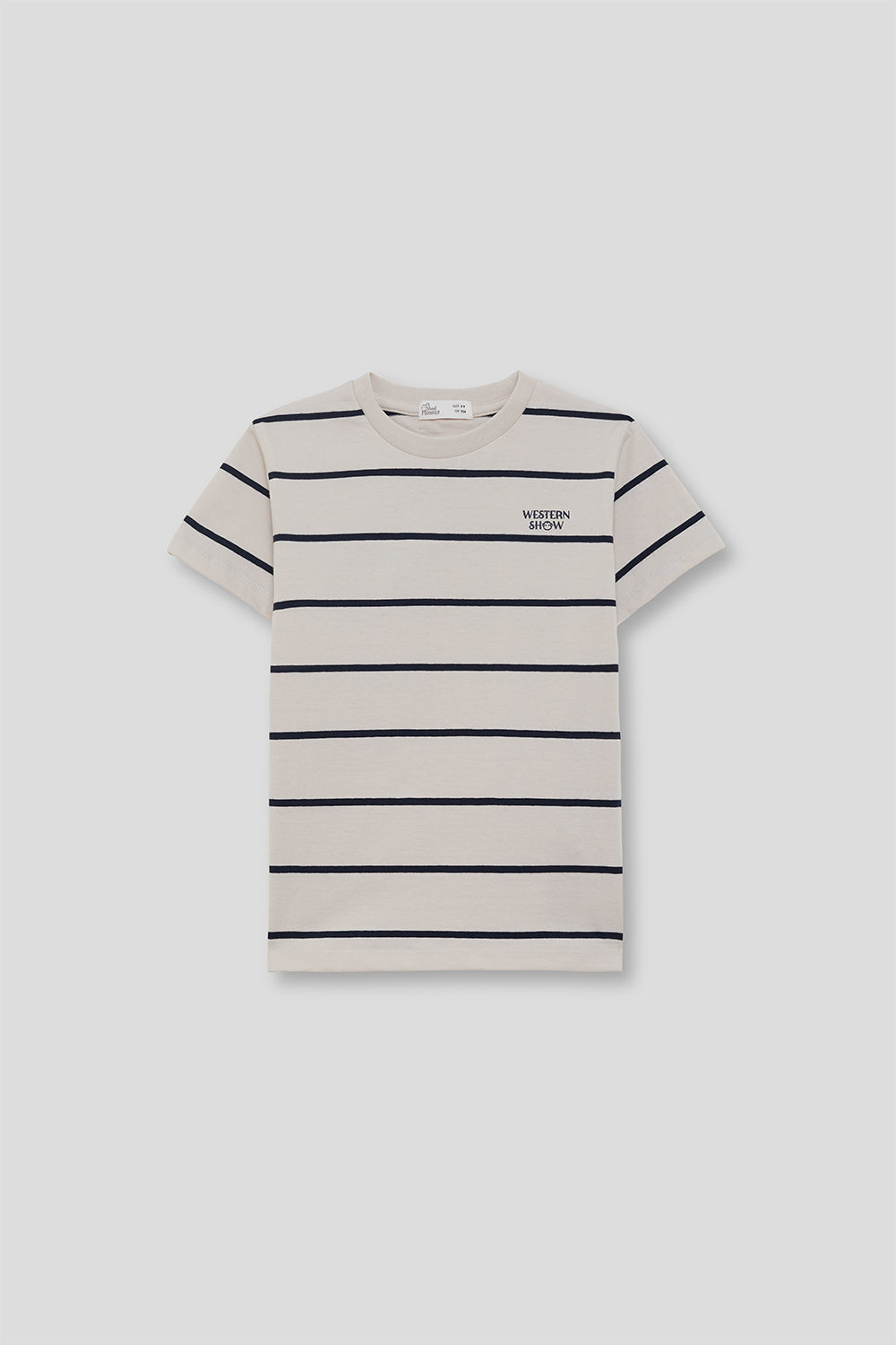 Camiseta niño de algodón a rayas cruda Street Monkey 2 años - 16 años