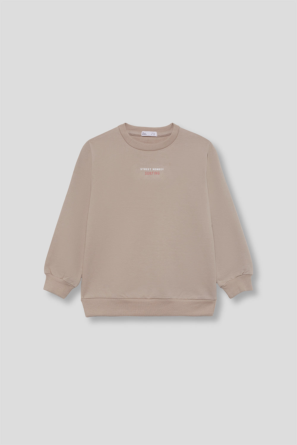 Sudadera Niño Beige “Tropical Paradise” 2-16 Años – Street Monkey Verano