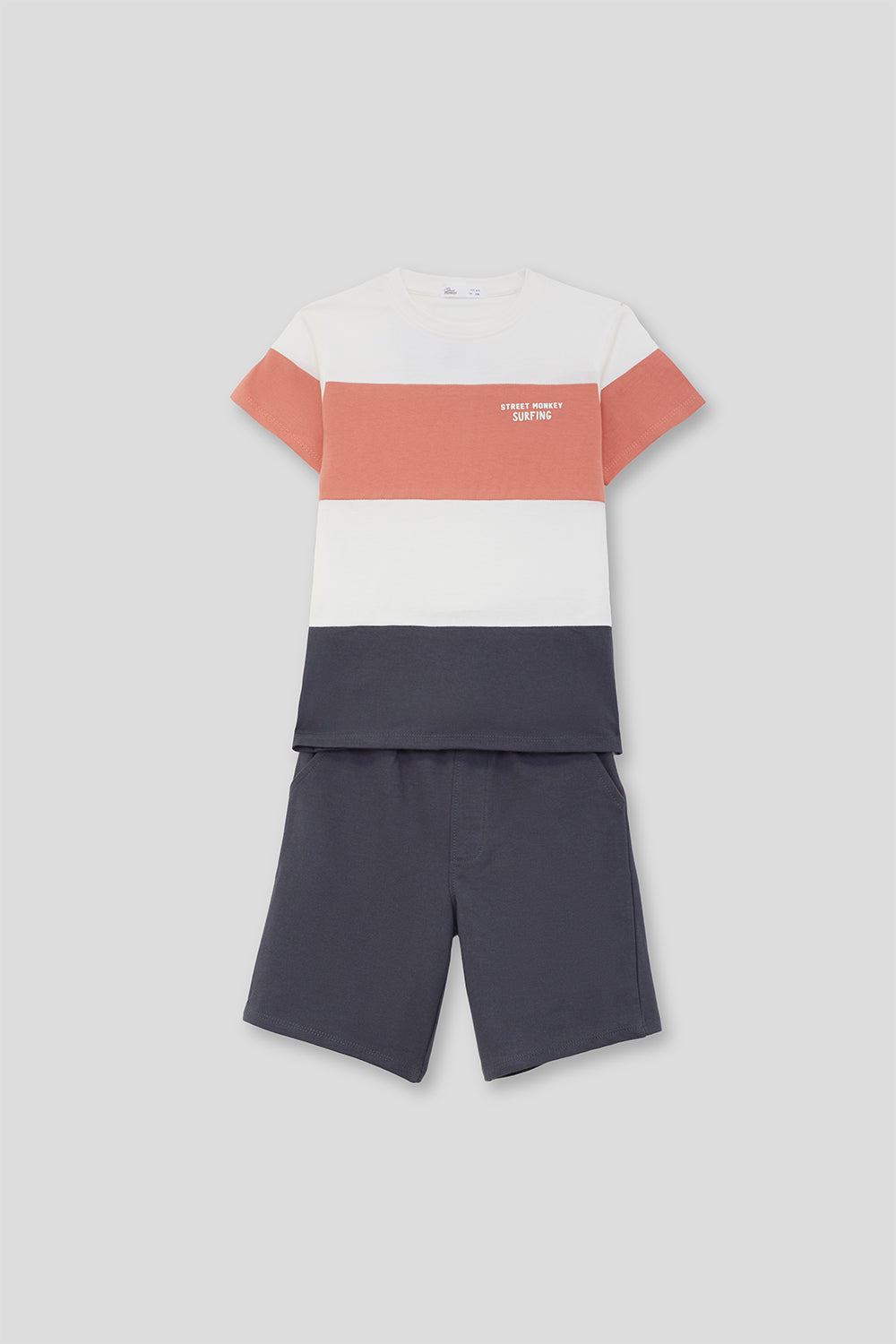 Conjunto Niño Color Block Surf 2-16 Años – Street Monkey Verano