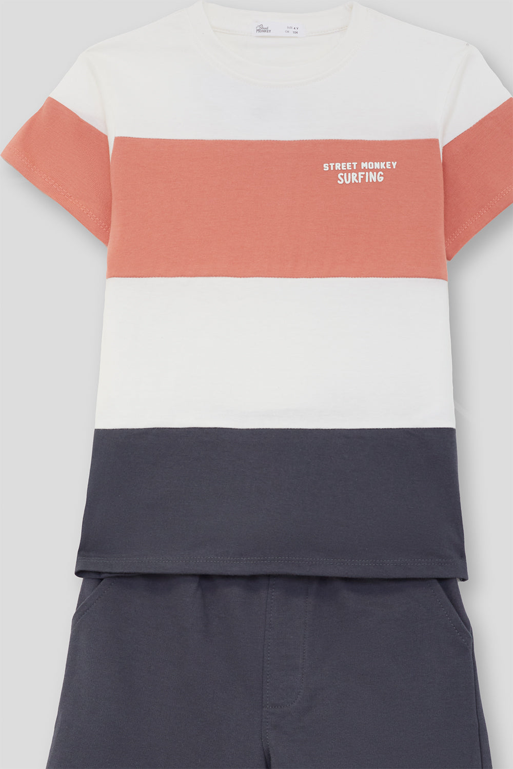 Conjunto Niño Color Block Surf 2-16 Años – Street Monkey Verano