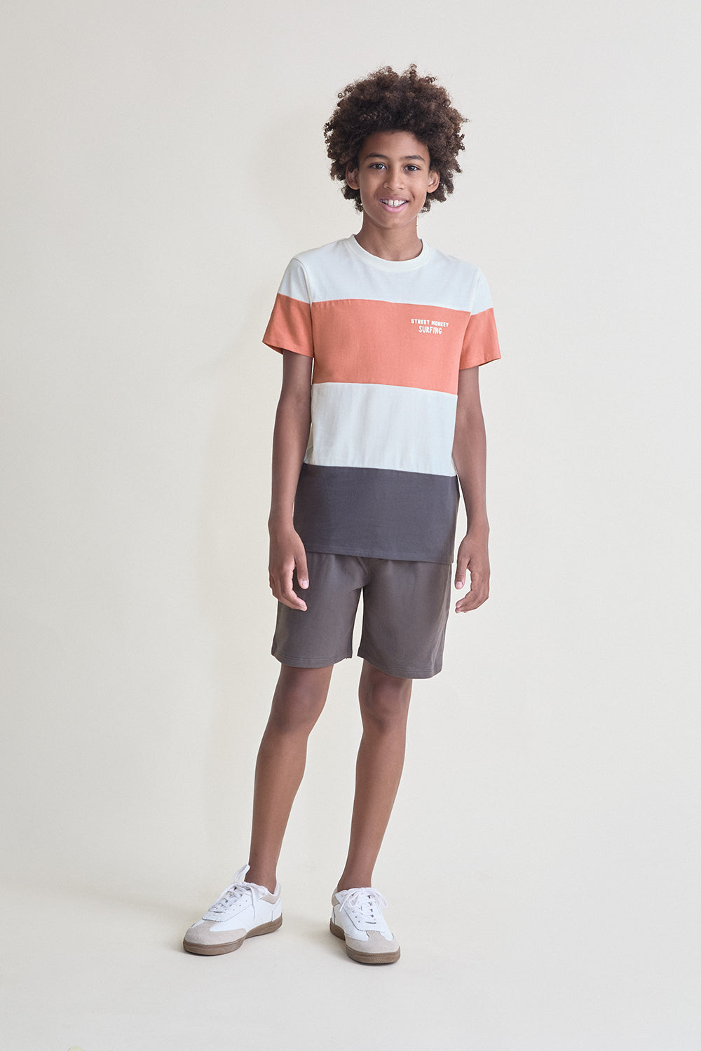 Conjunto Niño Color Block Surf 2-16 Años – Street Monkey Verano